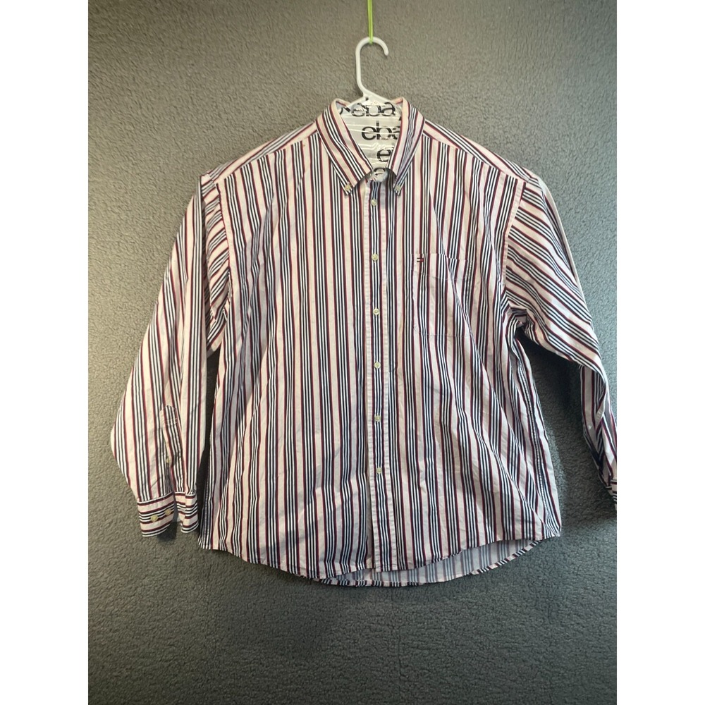 Tommy Hilfiger Size‎  XL  Striped Long Sleeve Button Up Shirt